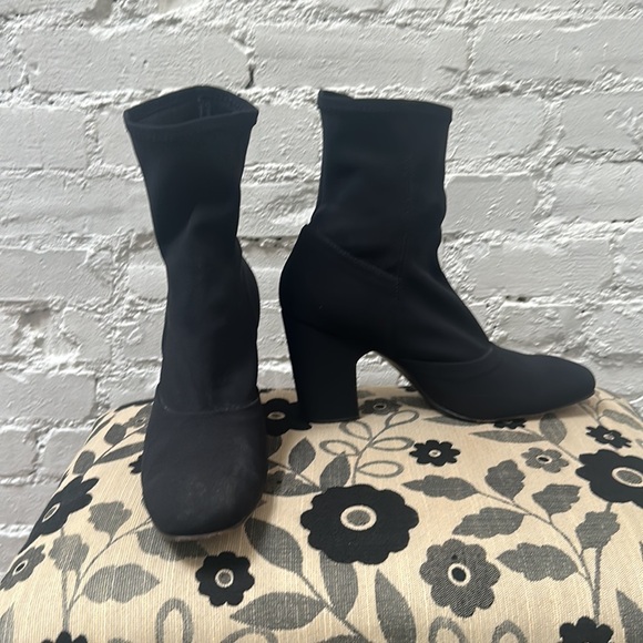 Rachel comey Saco deep navy neoprene boots. - Picture 2 of 5